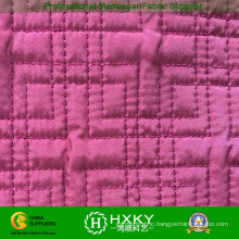 Pink Color Ripstop Quilted Fabric for Quilted Garment